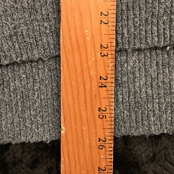 Women's Size M Simply Vera Vera Wang Directional Rib Pullover Sweater Gray NEW - Picture 12 of 16